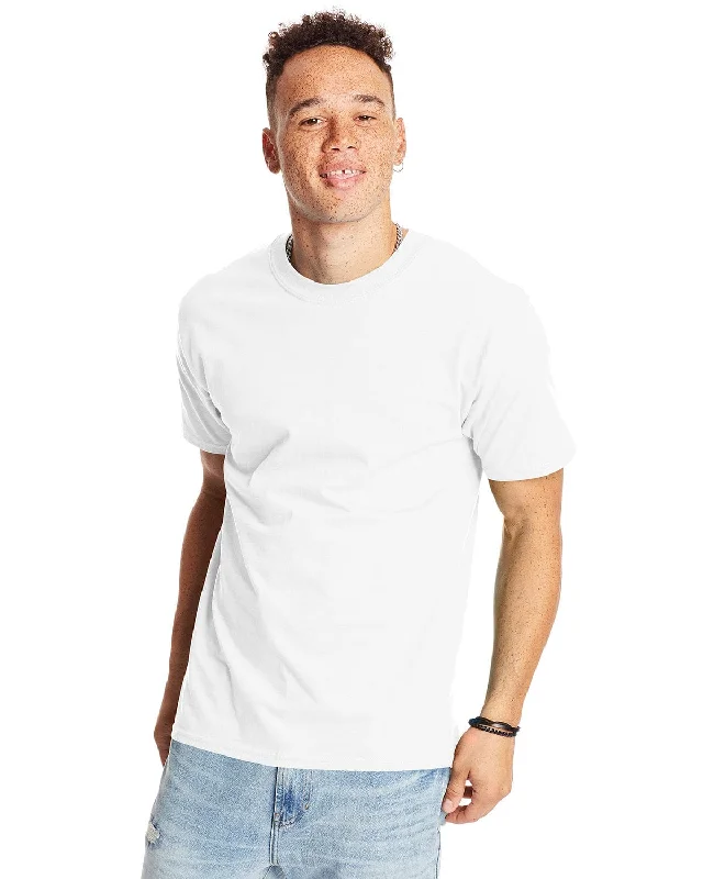 Hanes Beefy-T T-Shirt | White