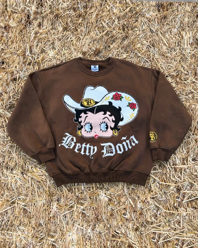 Markdowns Betty Doña - Fleece Sweater - Brown