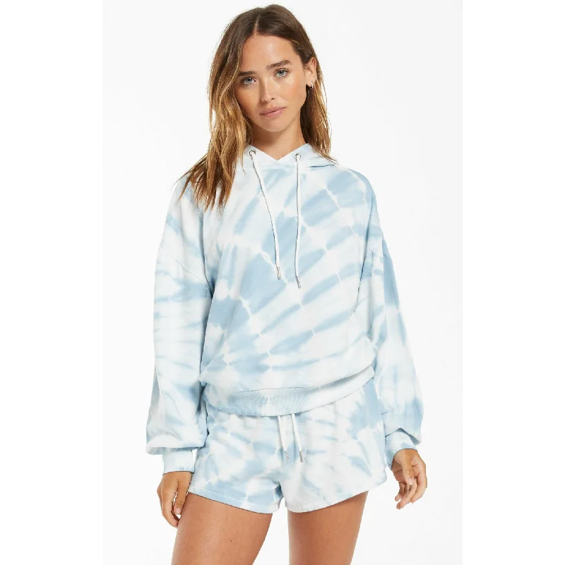 Can't Be Beat Eva Spiral Tie-Dye Hoodie