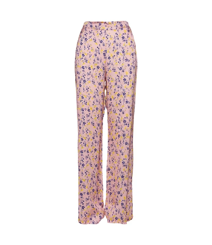 Hot Deal Saiph floral pink print pants
