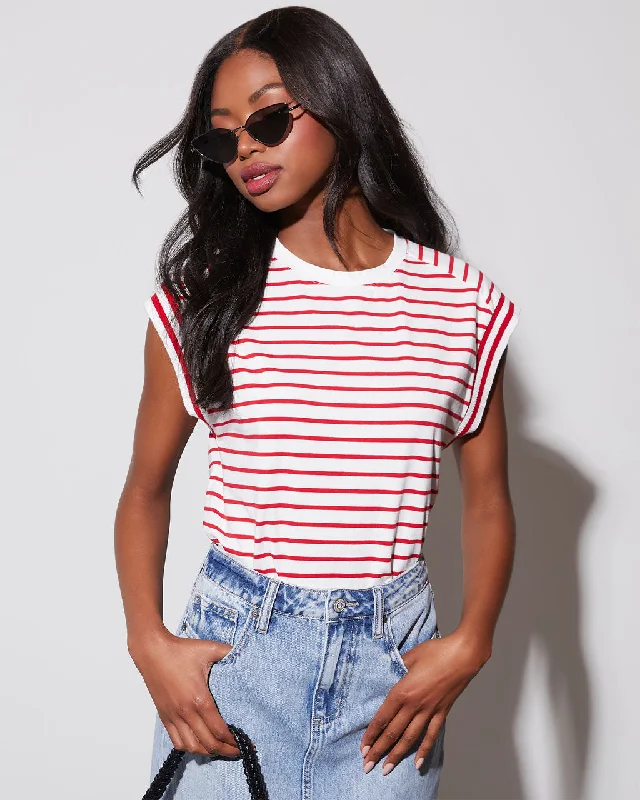 Bonus Savings Julane Striped Tee
