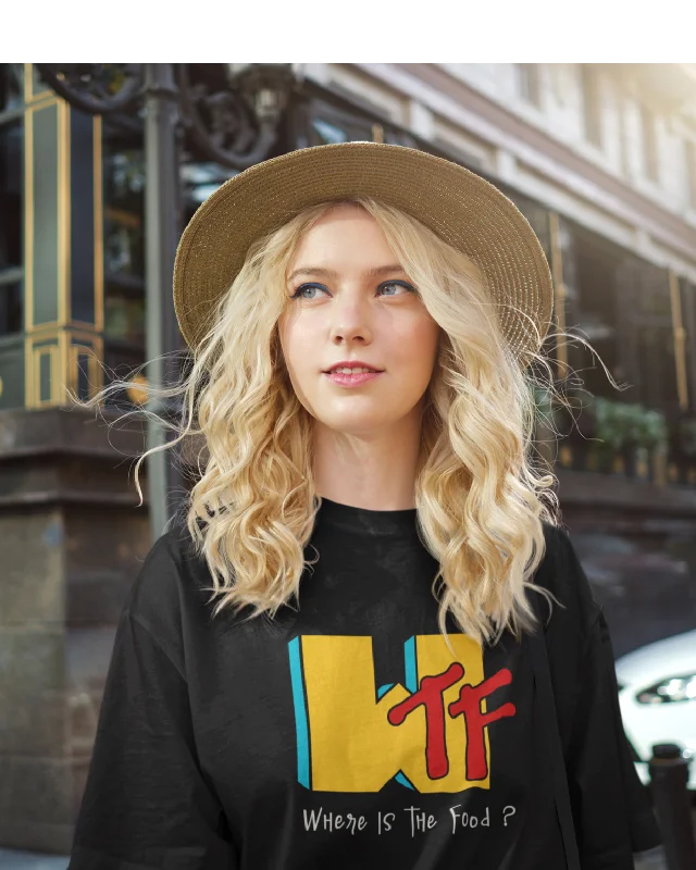 Price Fest WTF : WHERE IS THE FOOD?  - HALF-SLEEVE T-SHIRTS