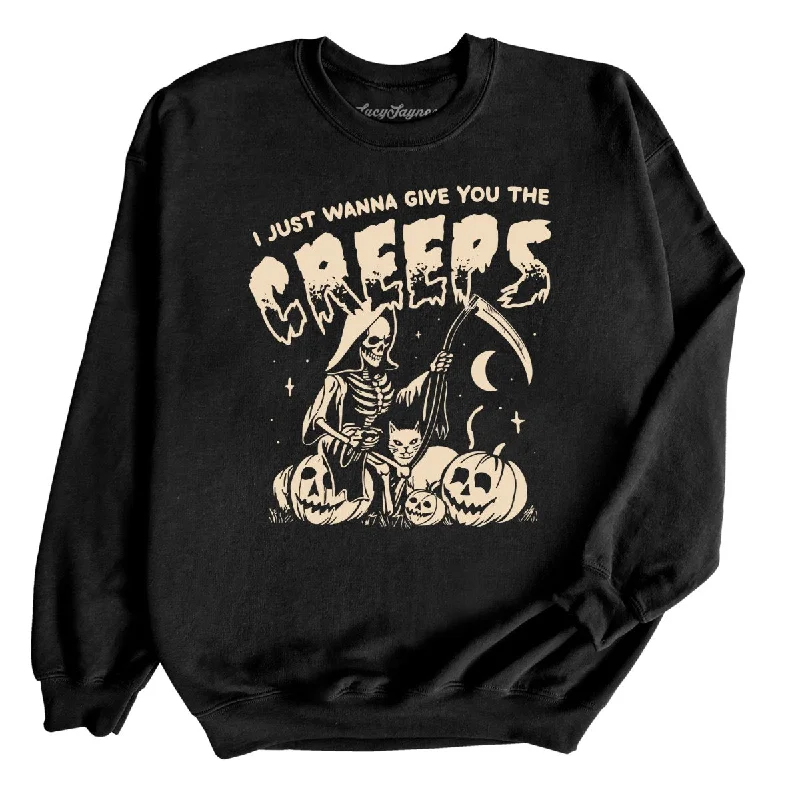 Online Only Give You The Creeps Sweatshirt