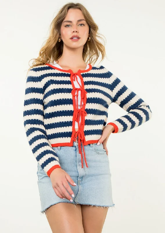 Can't Resist TIE TOGETHER KNIT SWEATER