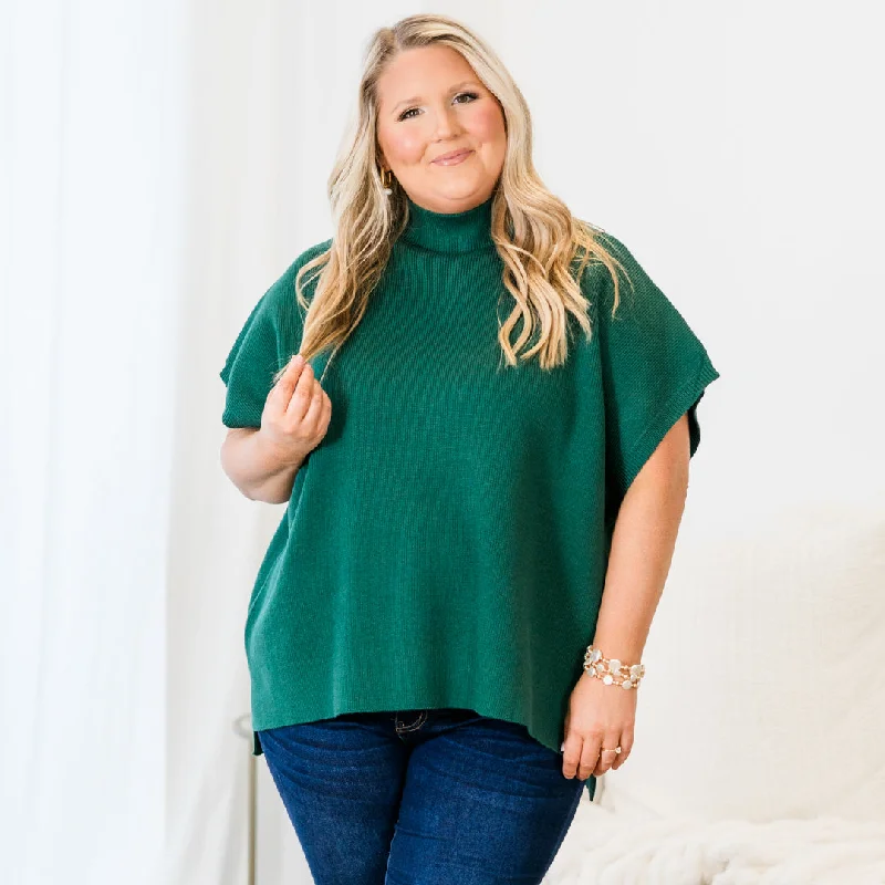 Early Bird Do Anything Sweater, Hunter Green