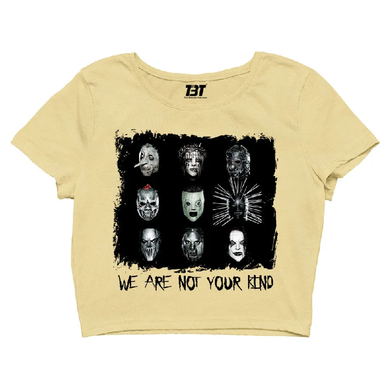 Weekend Discounts You Deserve Slipknot Crop Top - We Are Not Your Kind