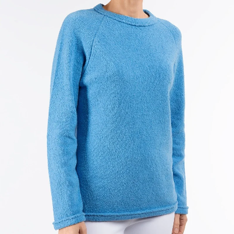 Savings Alert Baseball Pullover in French Blue