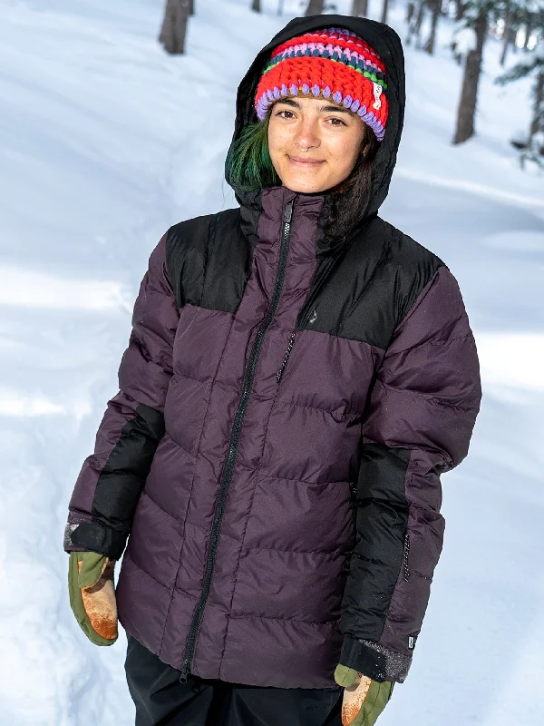 Final Clearance Puffleup Jacket - Blackberry