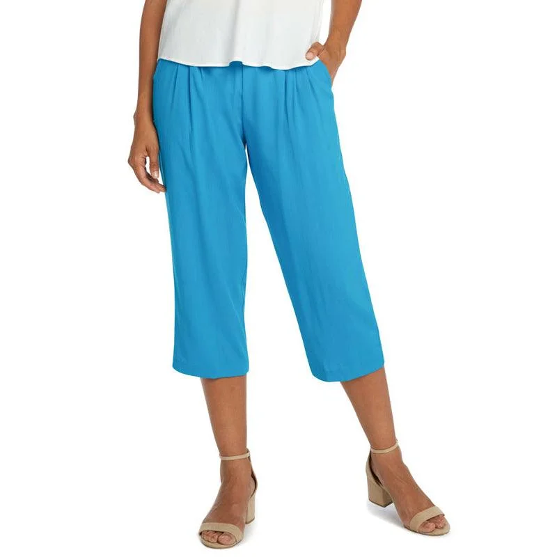Can't Be Beat Solid Beach Pant - Turquoise