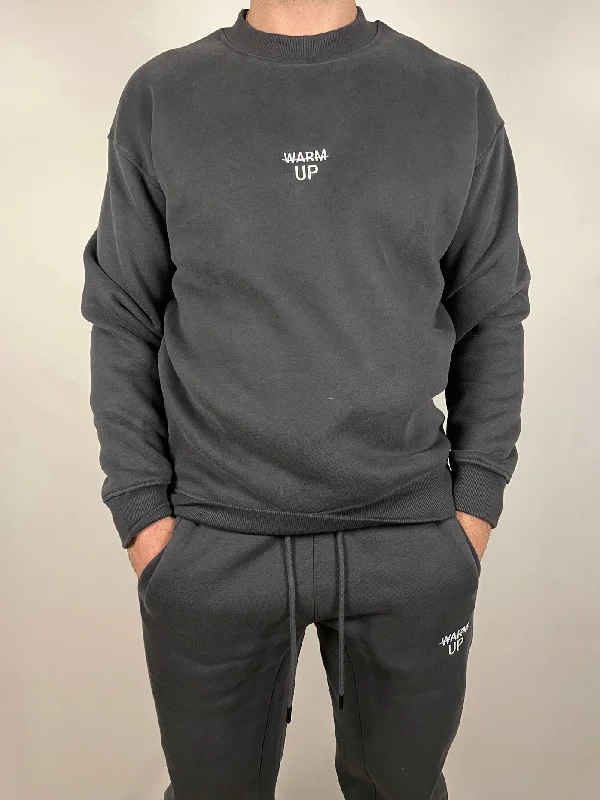 Men Dark Grey sweatshirt