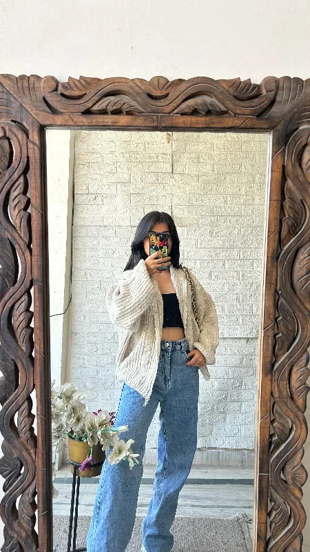 Get It Before It’s Gone Zipper sweater L