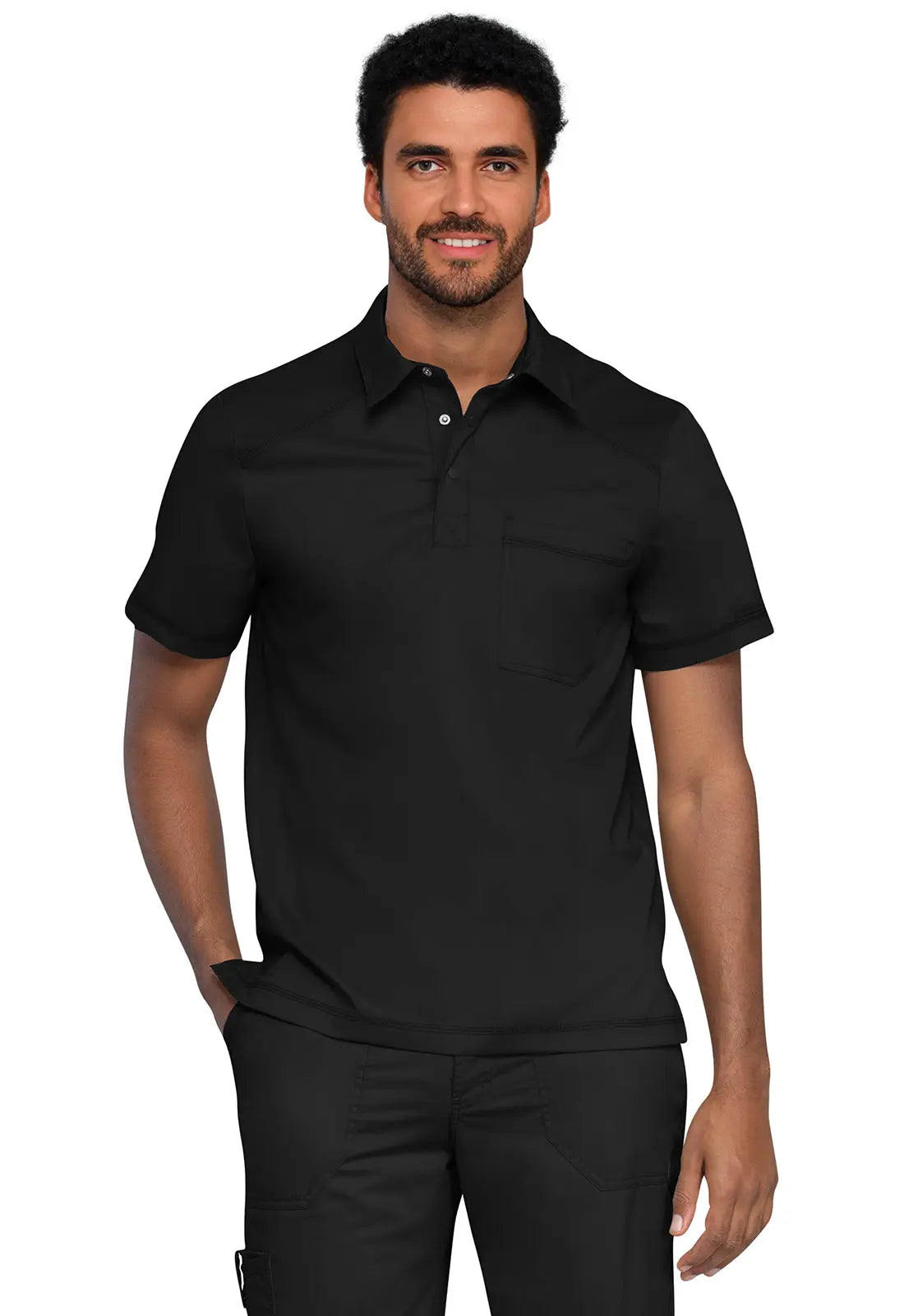 Cherokee Men's Polo Shirt - Black