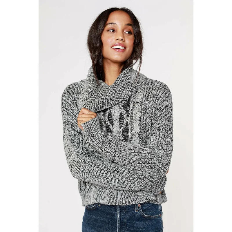 Low Prices Cropped Turtleneck Sweater