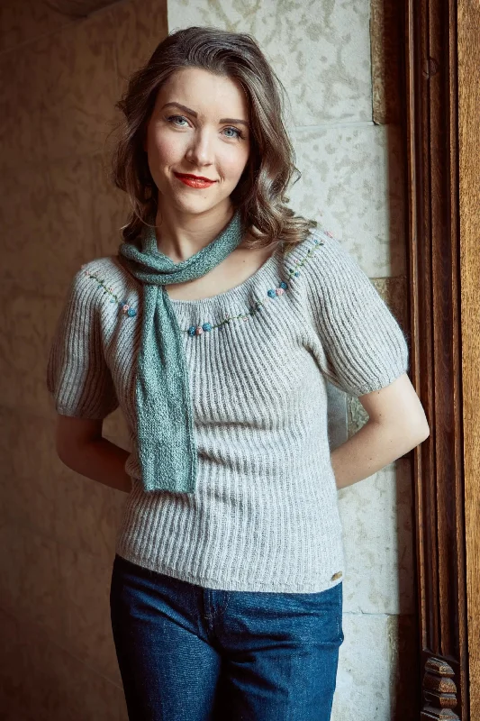 Clearance Sale Rosaly Woman Pullover Merino, Qiviuk & Silk