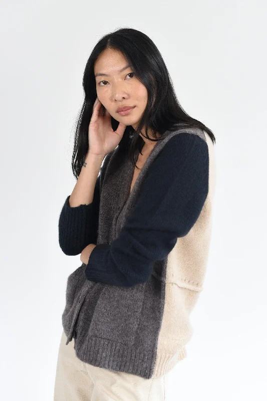 Crazy Deals M.PATMOS Leto Cardigan - Neutral Combo