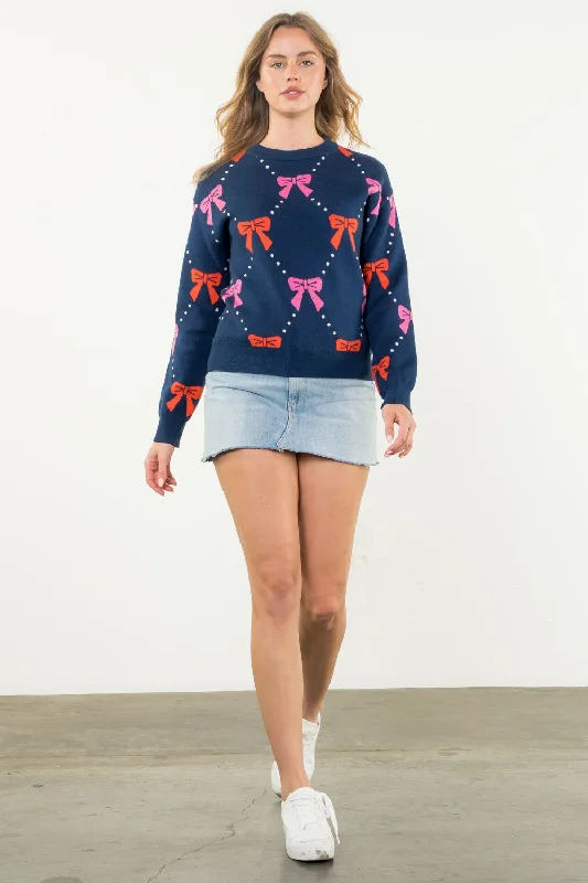 Weekend Deals That Dazzle RIBBON KNIT SWEATER