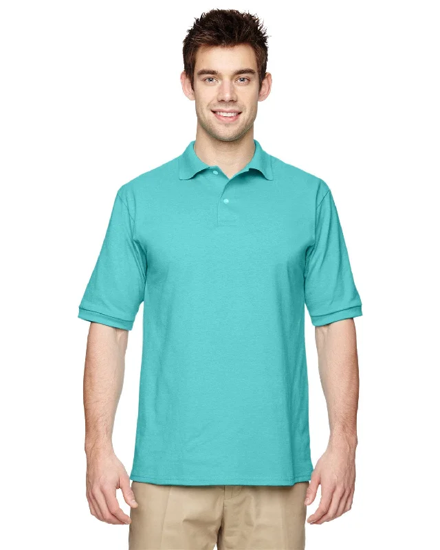 Jerzees 50/50 Jersey Knit Polo Shirt | Scuba Blue