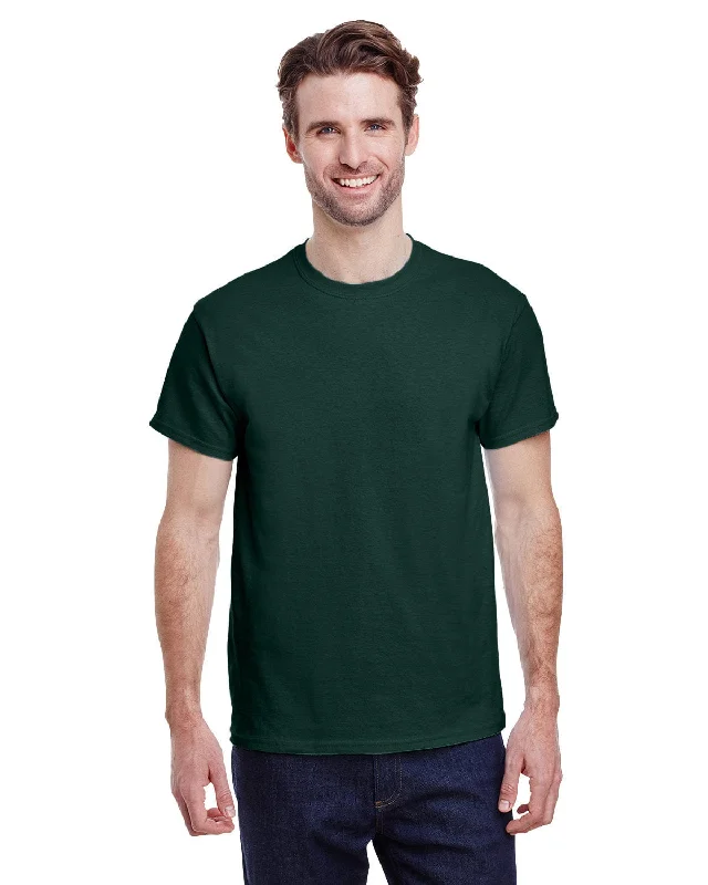 Gildan Ultra Cotton Heavyweight T-Shirt | Forest Green