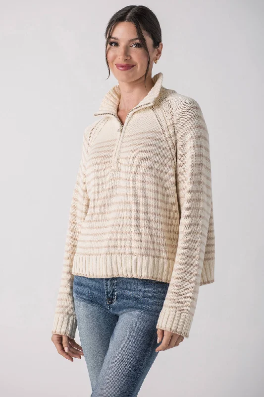 Savings Galore By Together Collared 1/4 Zip Sweater