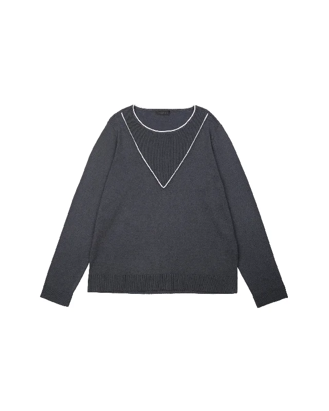 Major Deal Seta Melange Knit Top
