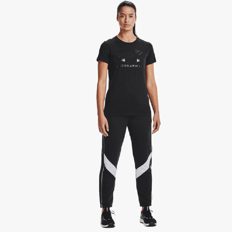 Huge Discounts Under Armour Womens Sportstyle Graphic Short Sleeve Black
