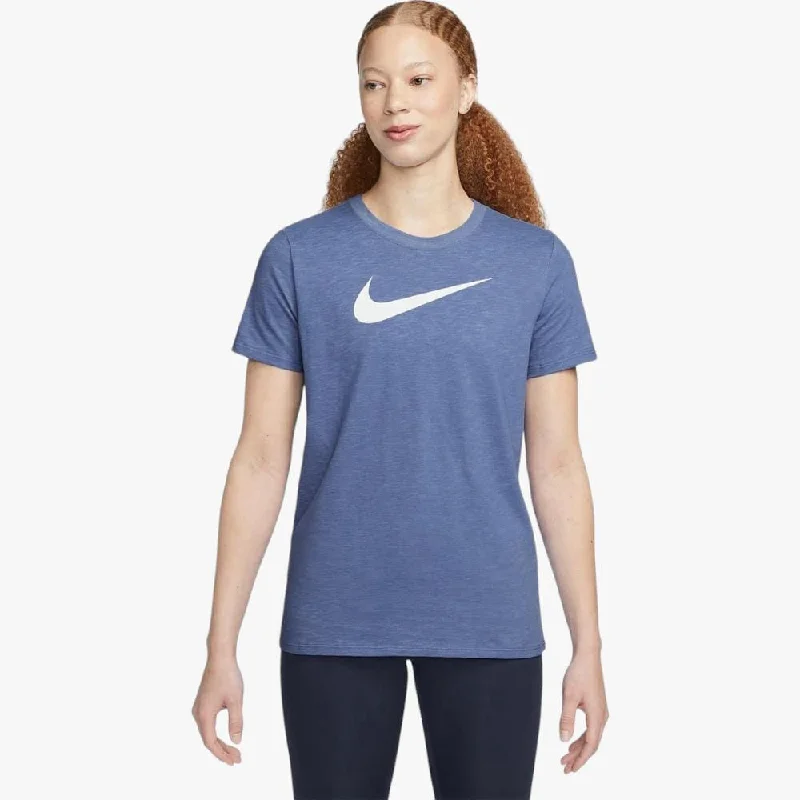 Mega Sale Nike Womens Swoosh Df Short Sleeve Tee Blue