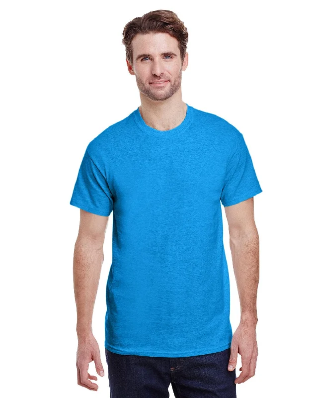 Gildan Heavy Cotton T-Shirt | Heather Sapphire