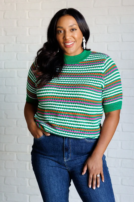 Weekend Bargains to Snag Our Situationship Knit Striped Top