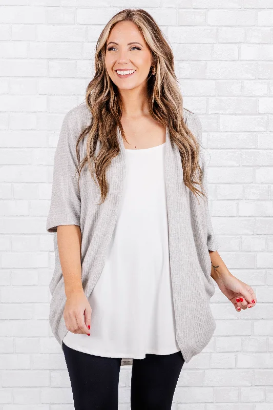 Clearance Items Distance Apart Cardigan, Grey