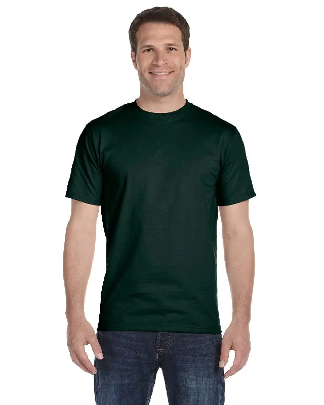 Hanes ComfortSoft 100% Cotton T-Shirt | Deep Forest