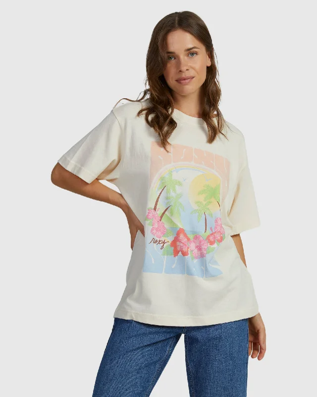 Take Advantage Womens Shooting Star Relaxed Fit T-Shirt