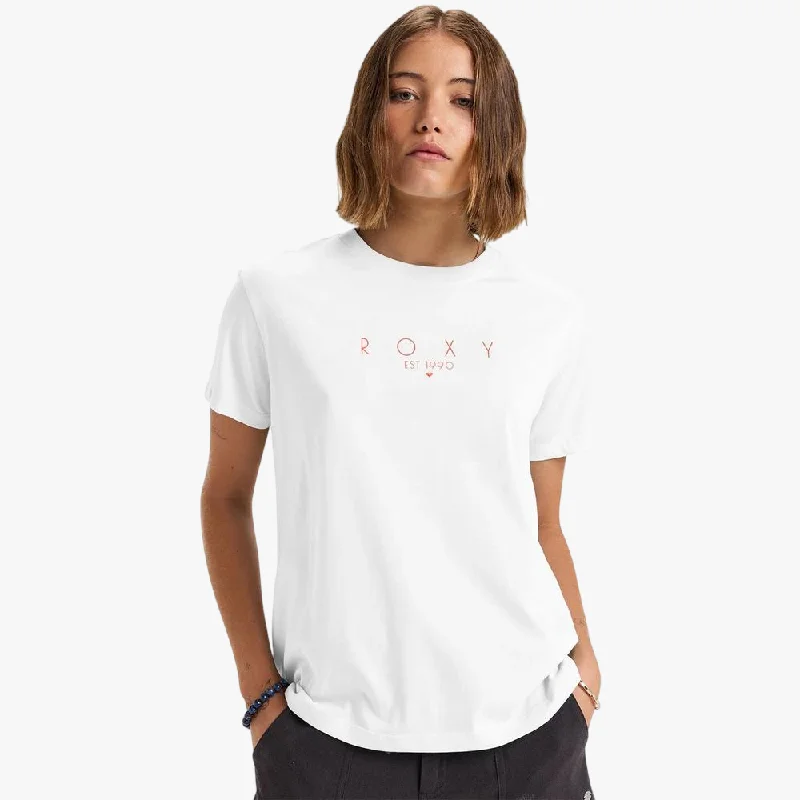 Instant Savings Roxy Womens Epic Day Short Sleeve Tee White