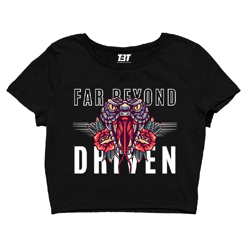 Markdown Sale Pantera Crop Top - Far Beyond Driven