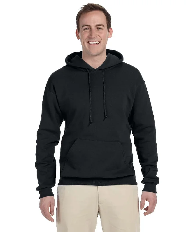 Jerzees 50/50 Hooded Sweatshirt | Black