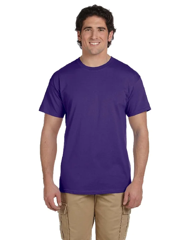 Fruit of the Loom 100% Cotton T-Shirt | Purple