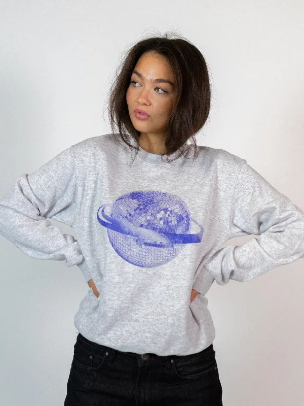 Weekend Bargains to Celebrate PLANET DISCO SWEAT - GRÅ