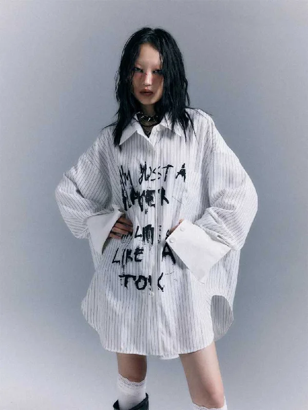 Price Meltdown LOOSE LONG SLEEVE SHIRT [S0000010309]