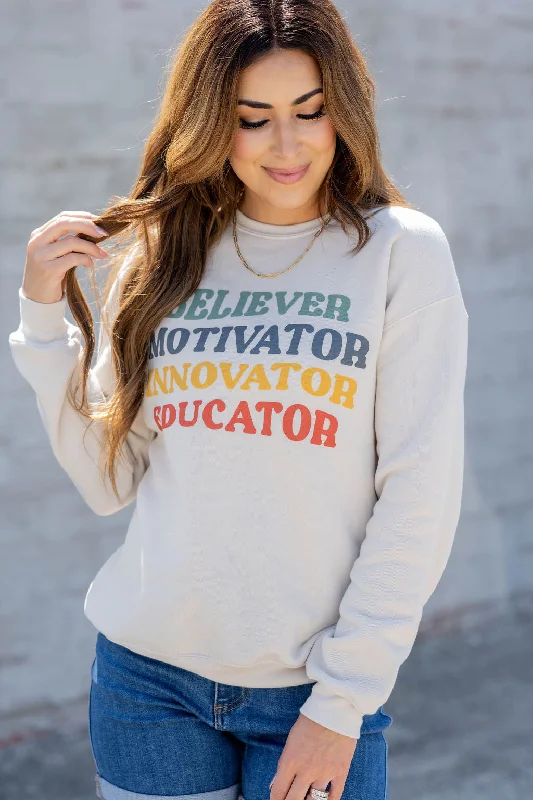 Extra Savings Educator Graphic Crewneck