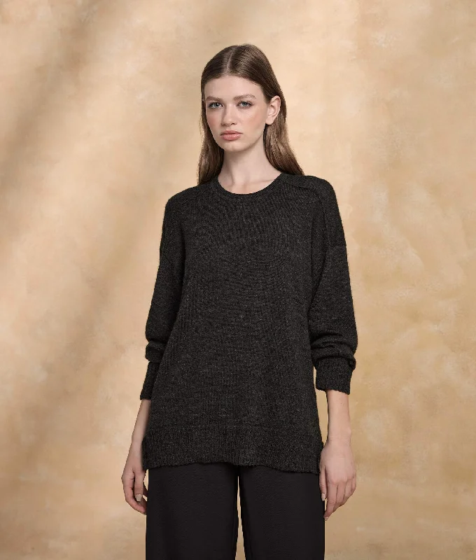 Can't Miss Baby Alpaca Loose Sweater