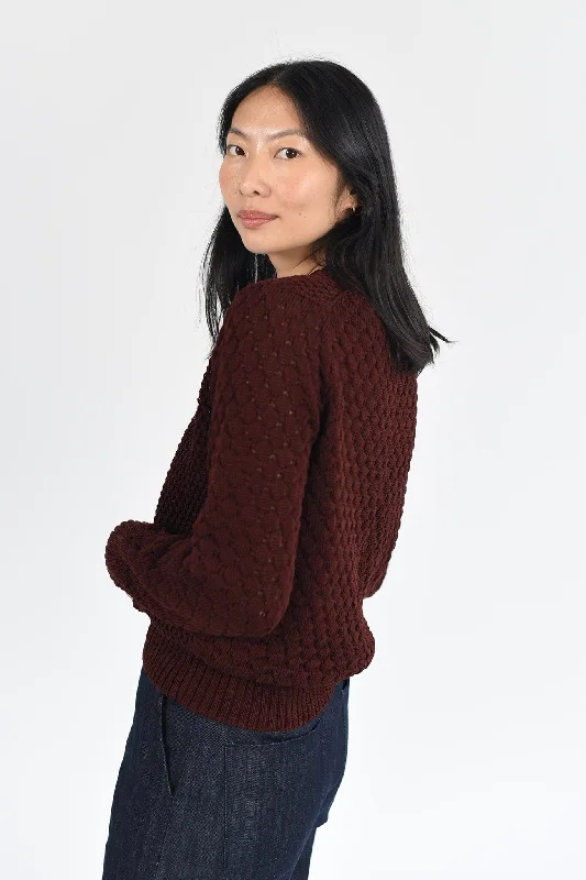 Crazy Deals M.PATMOS Diana Pullover - Berry