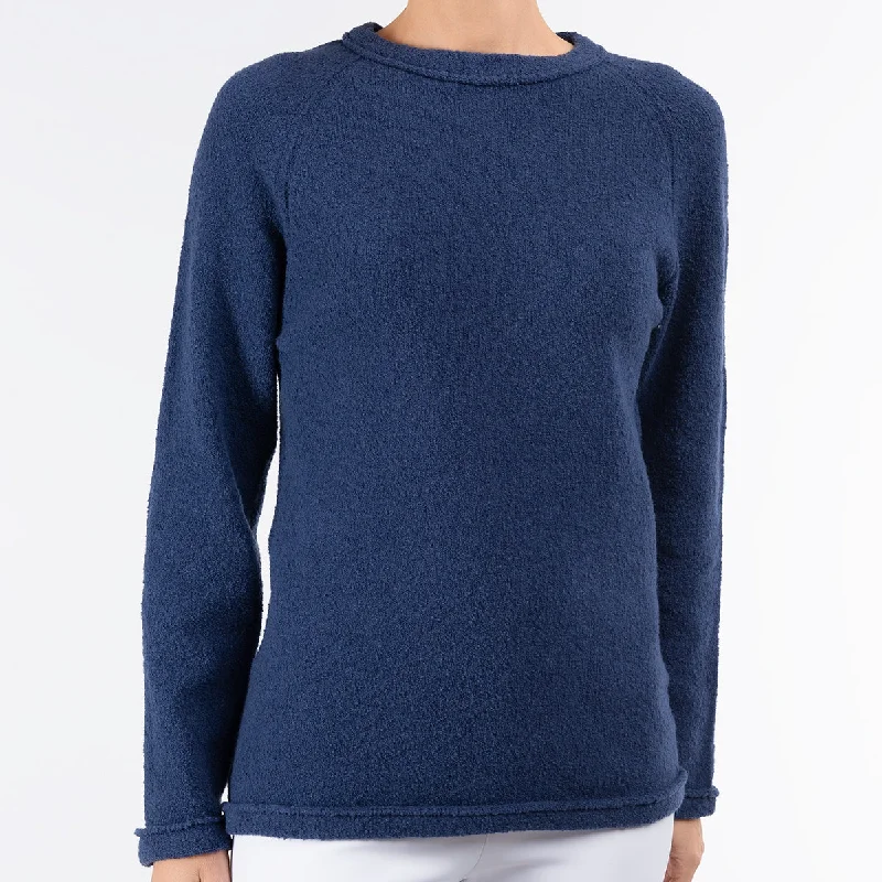 Closeout Baseball Pullover in Sapphire