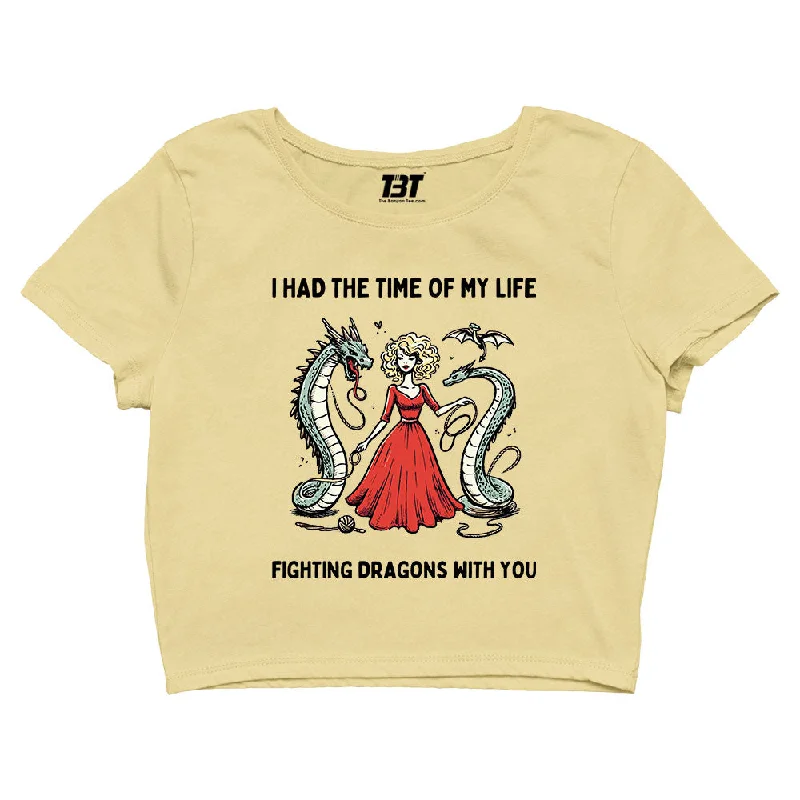 Weekend Savings Bonanza Taylor Swift Crop Top - Long Live