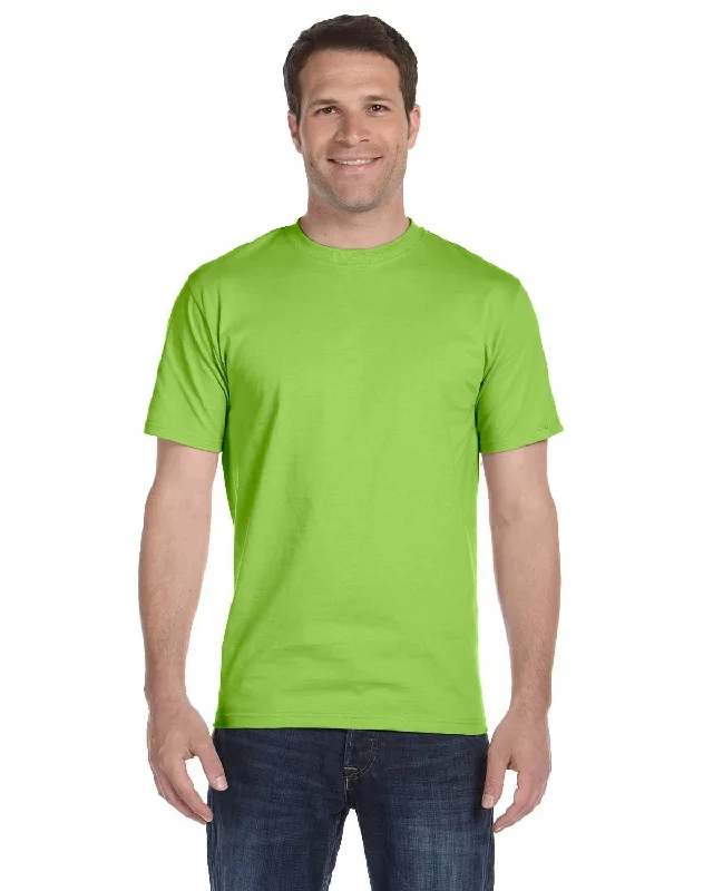 Hanes ComfortSoft 100% Cotton T-Shirt | Lime