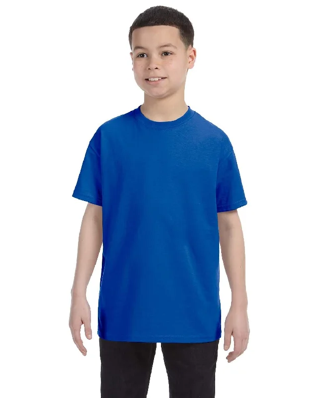 Gildan Youth Lightweight 100% Cotton T-Shirt | Royal