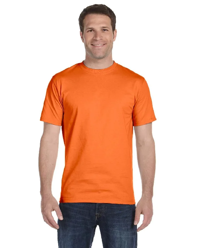 Hanes ComfortSoft 100% Cotton T-Shirt | Orange