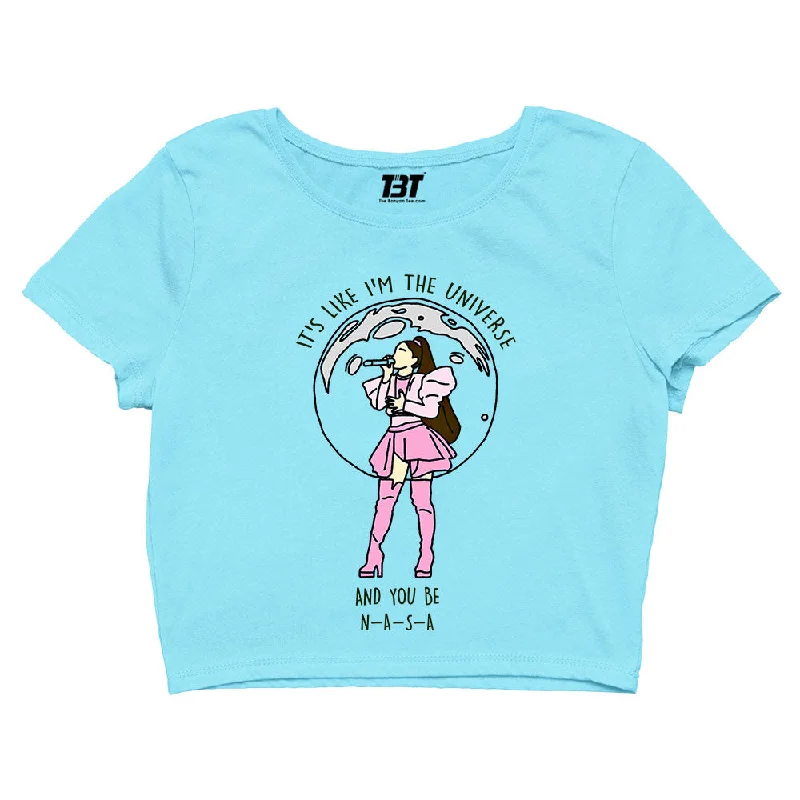 Weekend Bargains to Love Ariana Grande Crop Top - Nasa