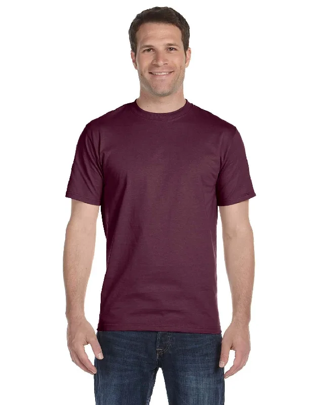 Hanes ComfortSoft 100% Cotton T-Shirt | Maroon