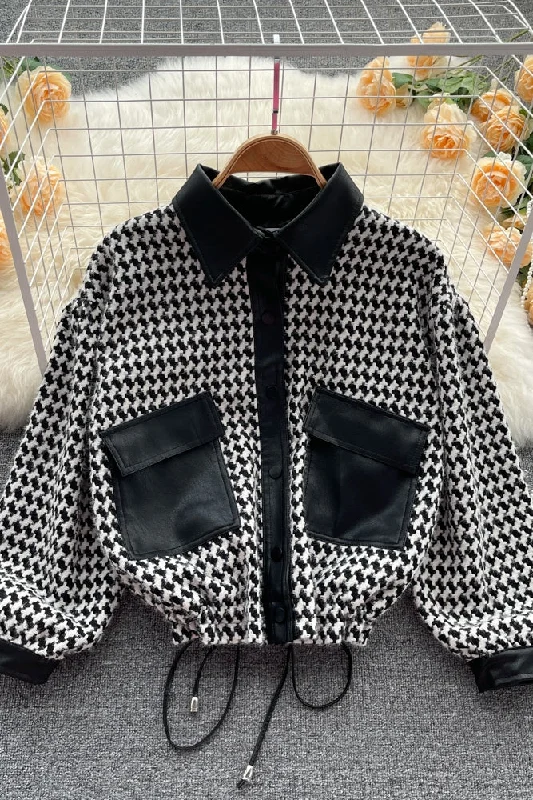 Unmissable Offer Top feminine short casual jacket  1518