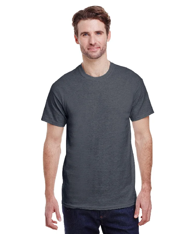 Gildan Ultra Cotton Heavyweight T-Shirt | Dark Heather