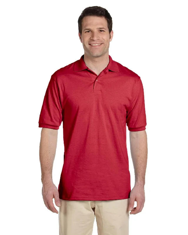 Jerzees 50/50 Jersey Knit Polo Shirt | True Red